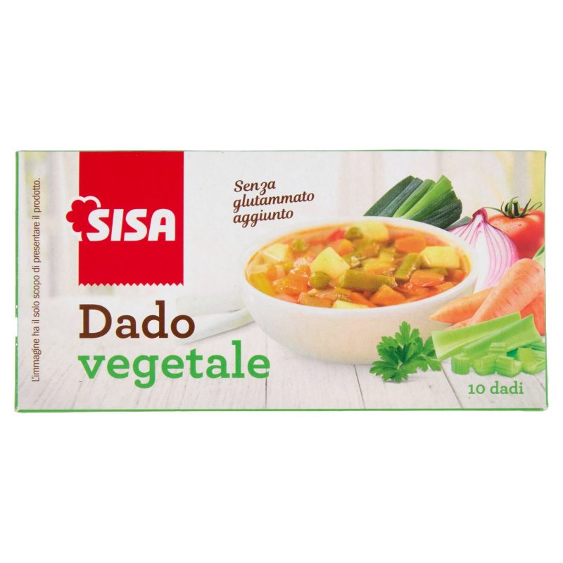 Sisa Dado vegetale 10 dadi 110 g