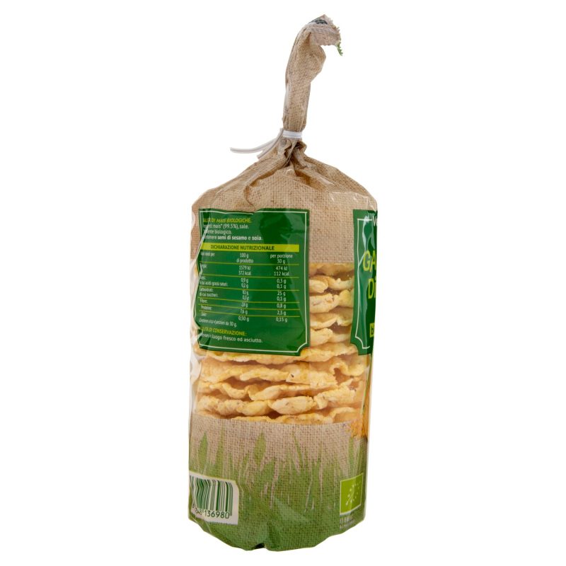 VerdeMio Gallette di Mais biologico 130 g