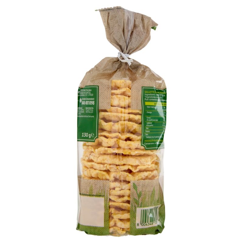 VerdeMio Gallette di Mais biologico 130 g