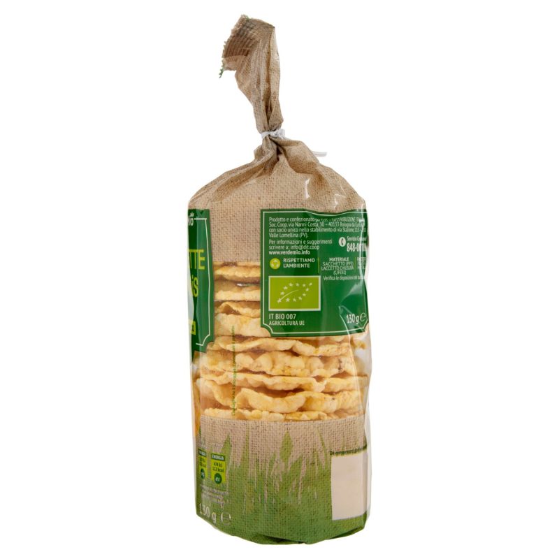 VerdeMio Gallette di Mais biologico 130 g