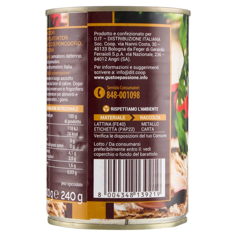 Gusto & Passione Pomodorini Datterino 400 g