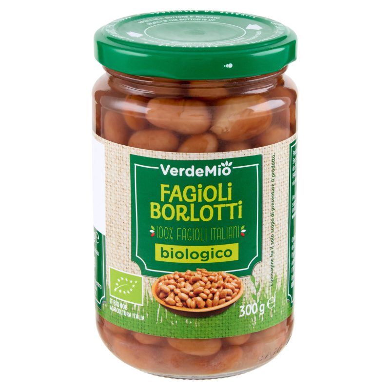 VerdeMio Fagioli Borlotti biologico 300 g