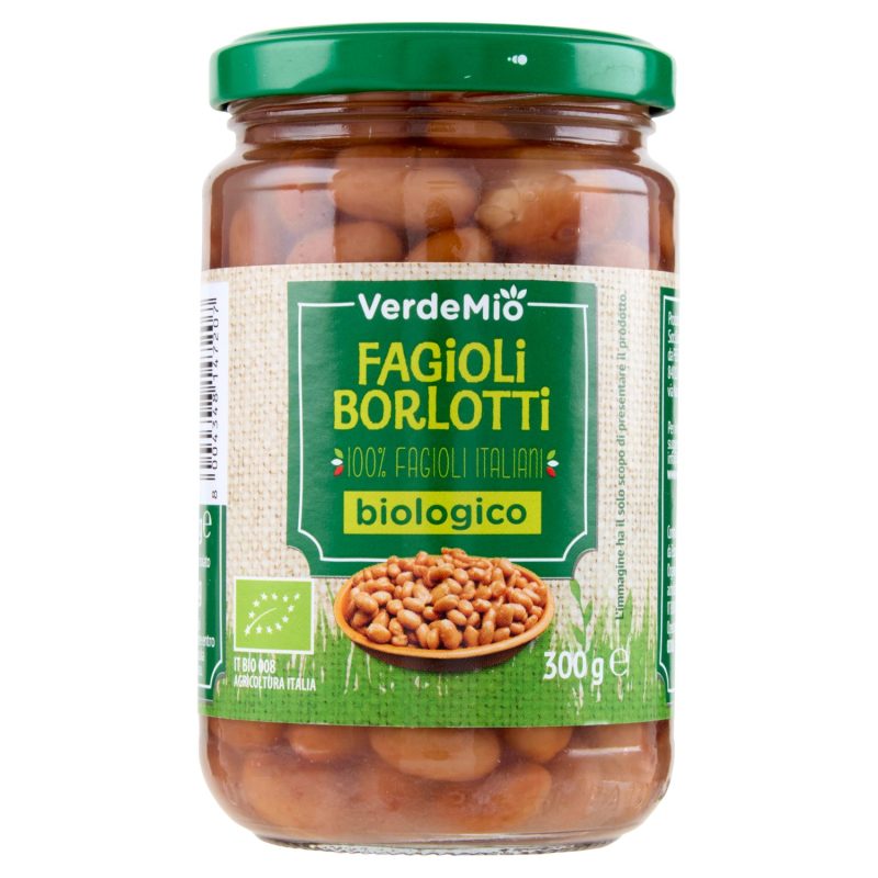 VerdeMio Fagioli Borlotti biologico 300 g