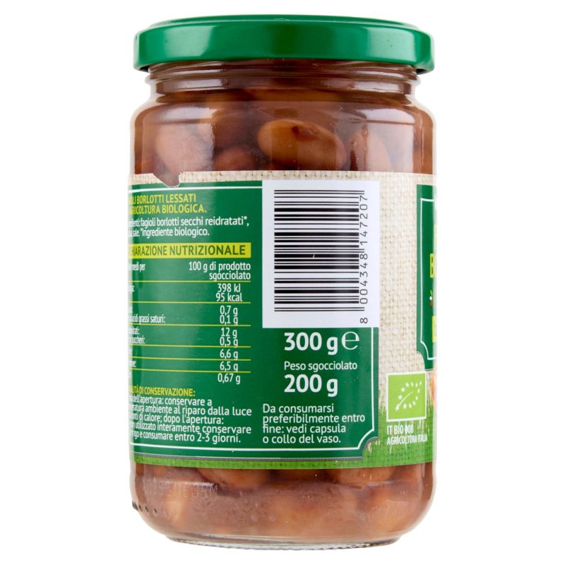 VerdeMio Fagioli Borlotti biologico 300 g
