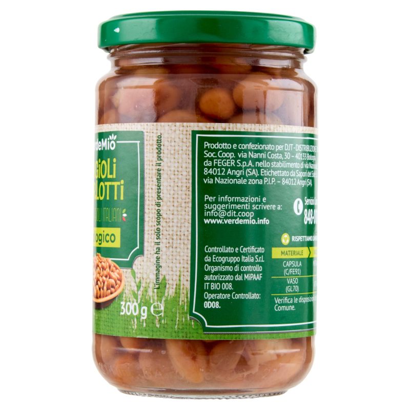 VerdeMio Fagioli Borlotti biologico 300 g