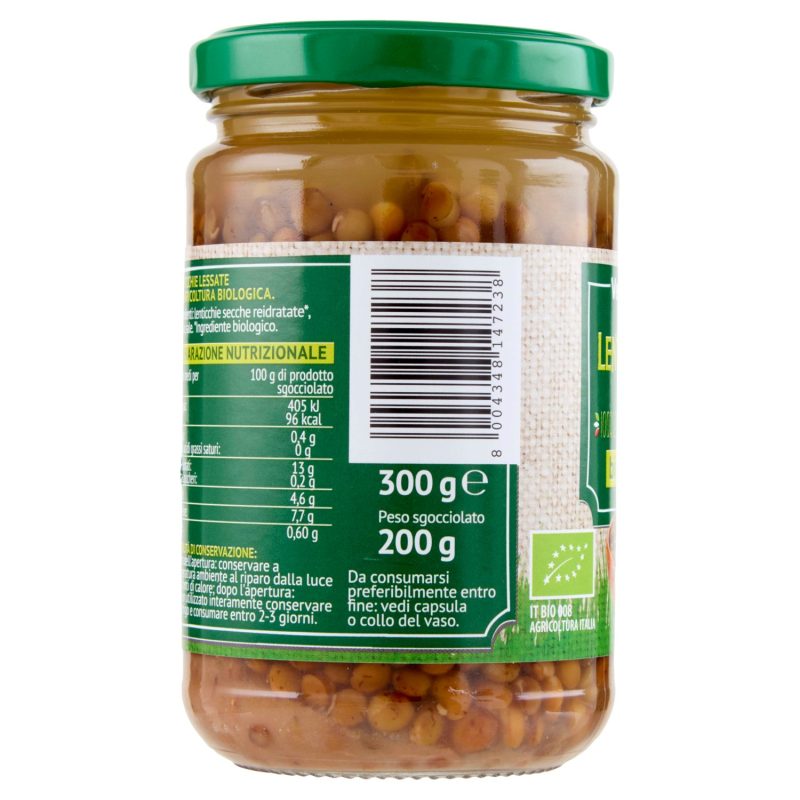 VerdeMio Lenticchie biologico 300 g