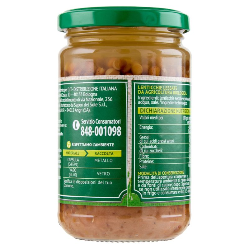 VerdeMio Lenticchie biologico 300 g