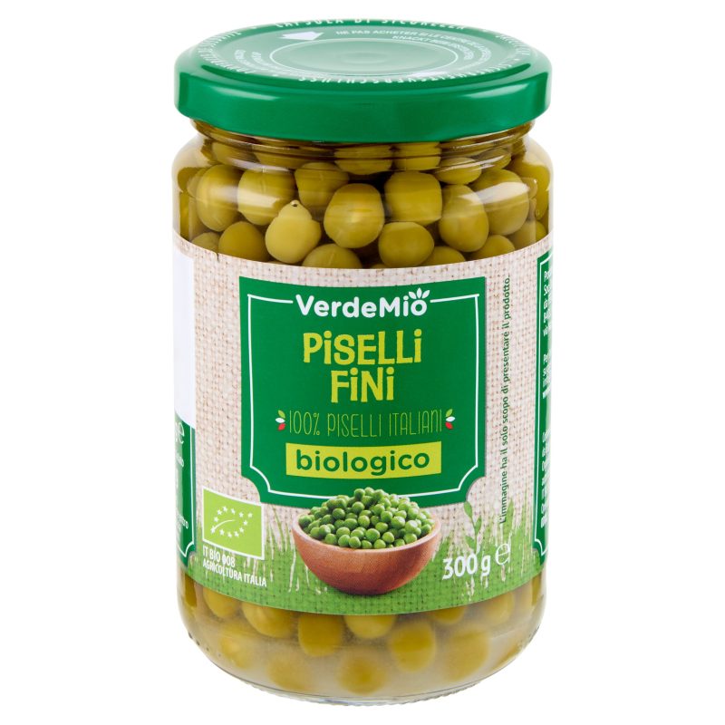 VerdeMio Piselli Fini biologico 300 g