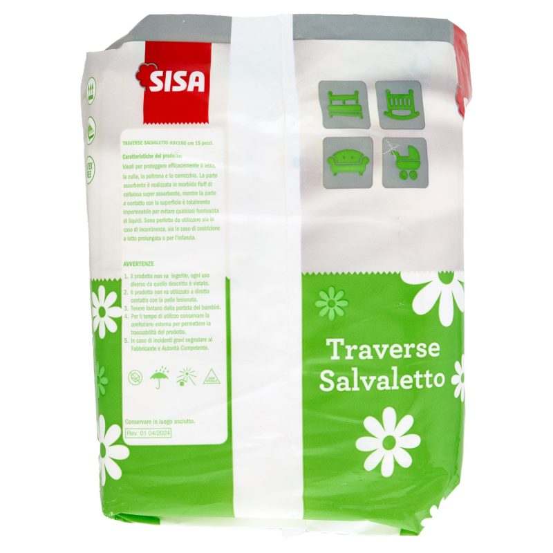 Sisa Traverse Salvaletto 80 x 180 cm 15 pz