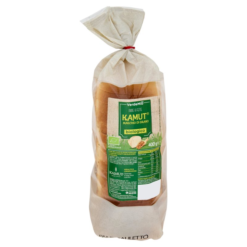 VerdeMio Pane a Fette Kamut biologico 400 g