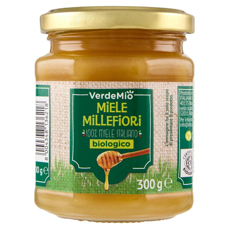 VerdeMio Miele Millefiori biologico 300 g