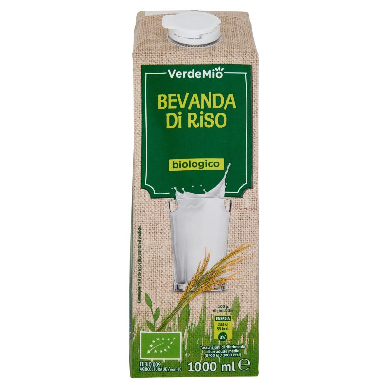 VerdeMio Bevanda di Riso biologico 1000 ml
