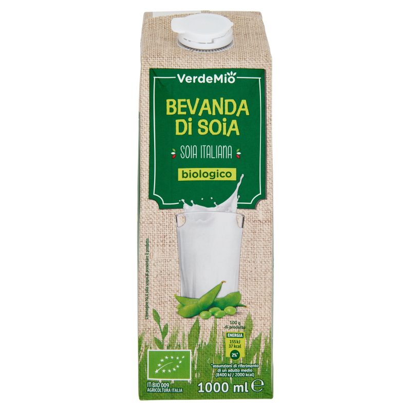 VerdeMio Bevanda di Soia biologico 1000 ml