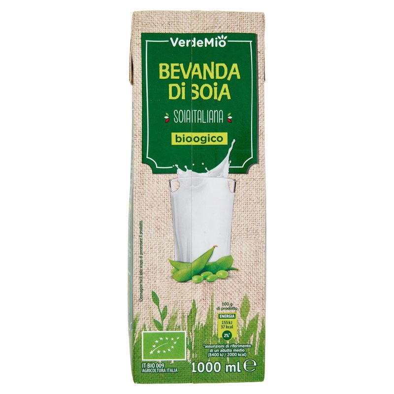 VerdeMio Bevanda di Soia biologico 1000 ml