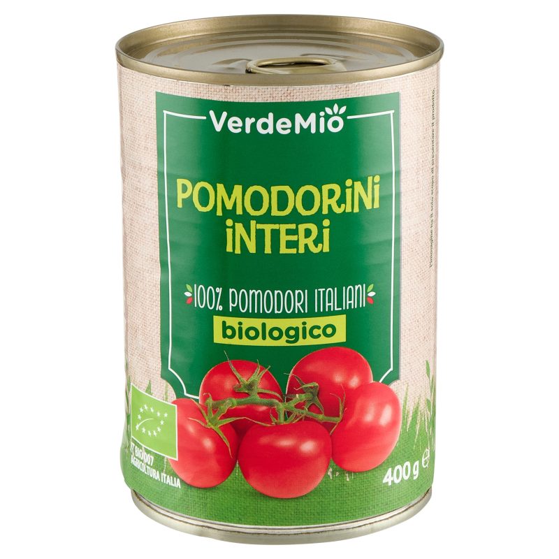 VerdeMio Pomodorini interi biologico 400 g