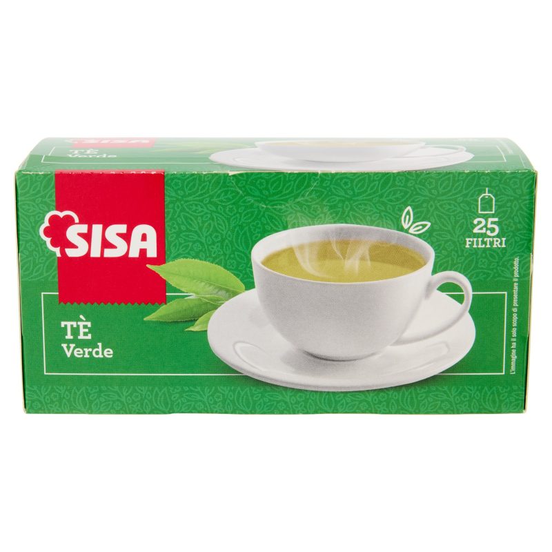 Sisa Tè Verde Filtri 25 x 1,7 g