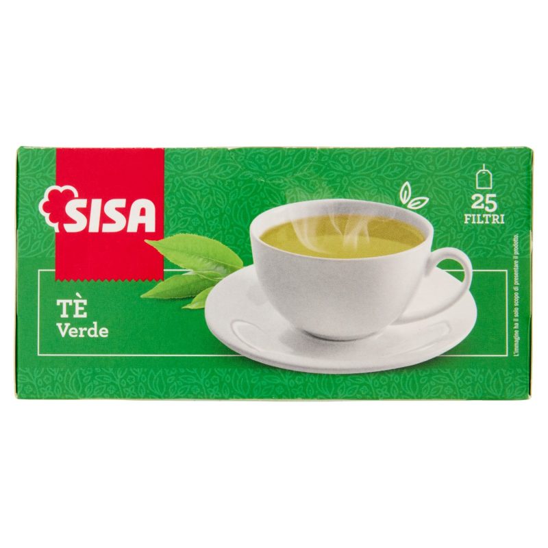 Sisa Tè Verde Filtri 25 x 1,7 g