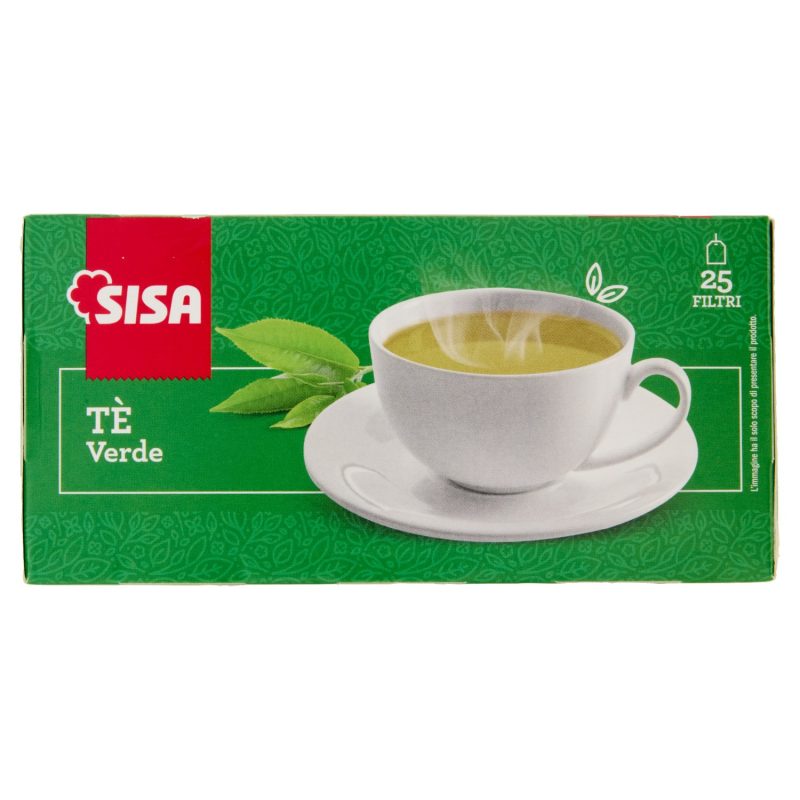 Sisa Tè Verde Filtri 25 x 1,7 g