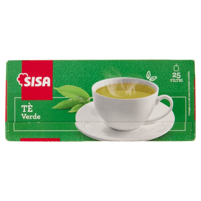 Sisa Tè Verde Filtri 25 x 1,7 g