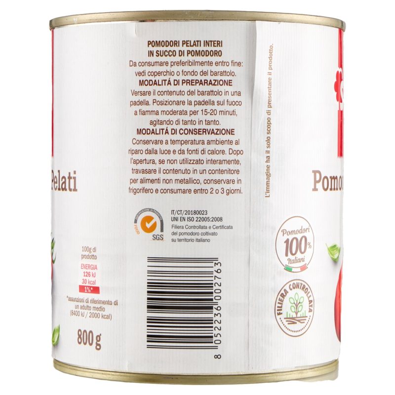 Sisa Pomodori Pelati 800 g