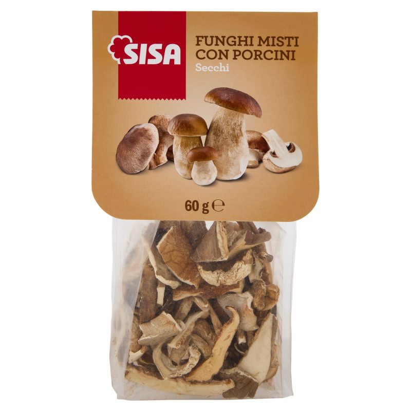 Sisa Funghi Misti con Porcini Secchi 60 g