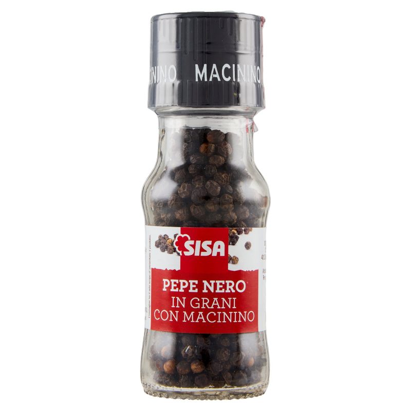 Sisa Pepe Nero in Grani con Macinino 30 g