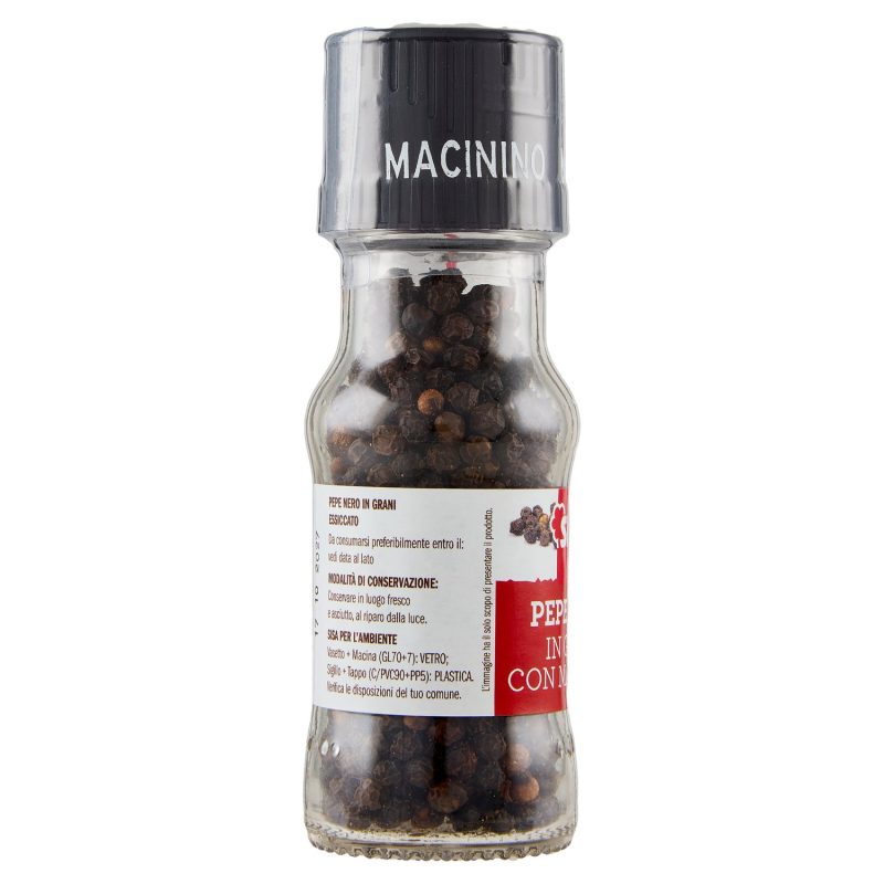 Sisa Pepe Nero in Grani con Macinino 30 g
