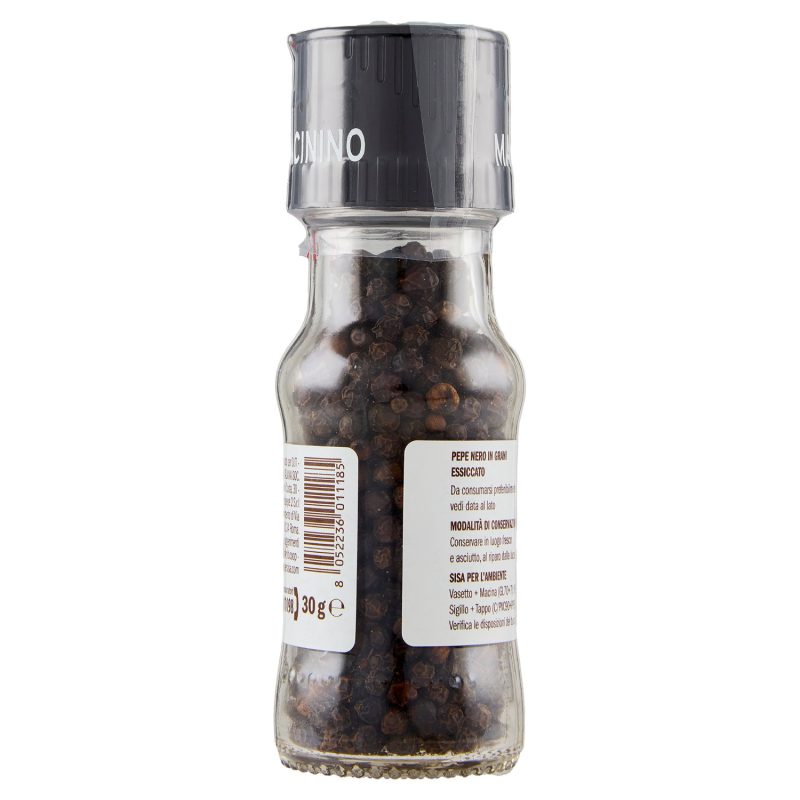 Sisa Pepe Nero in Grani con Macinino 30 g