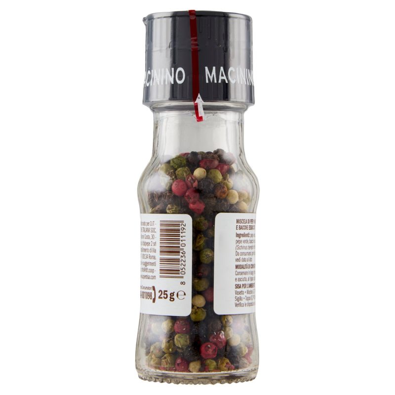 Sisa Pepe Mix in Grani con Macinino 25 g