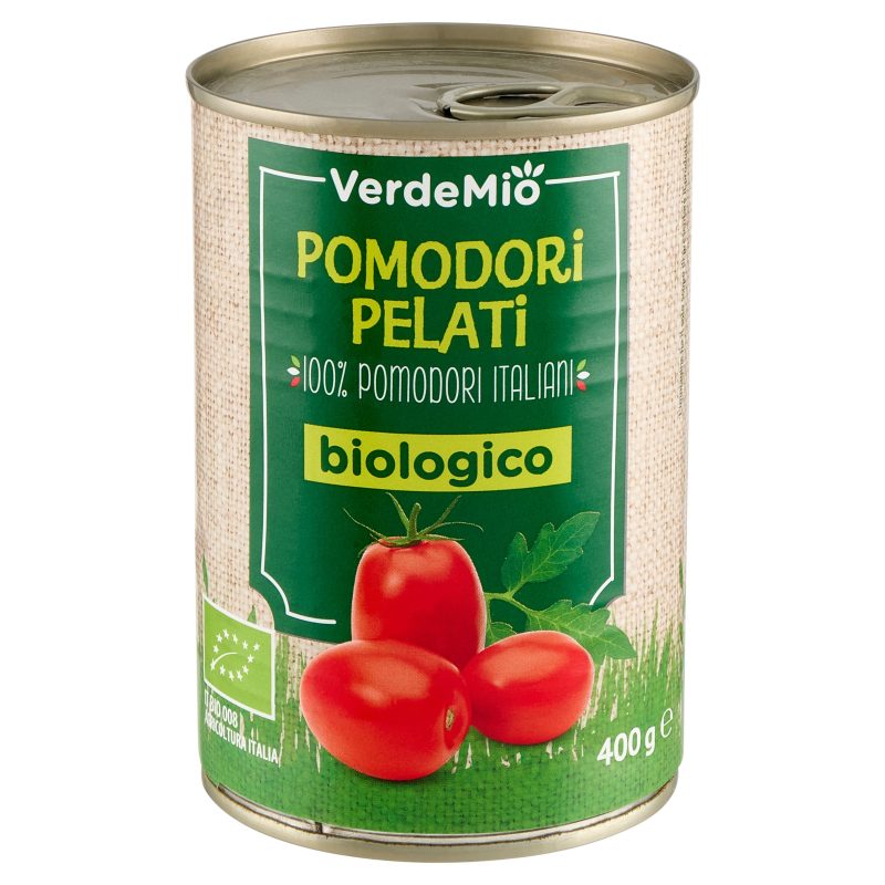 VerdeMio Pomodori Pelati biologico 400 g