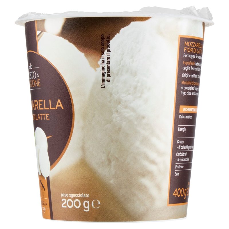 Gusto & Passione Mozzarella Fior di Latte 200 g