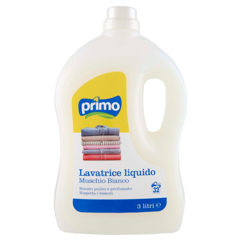 Primo Lavatrice liquido Muschio Bianco 3 L