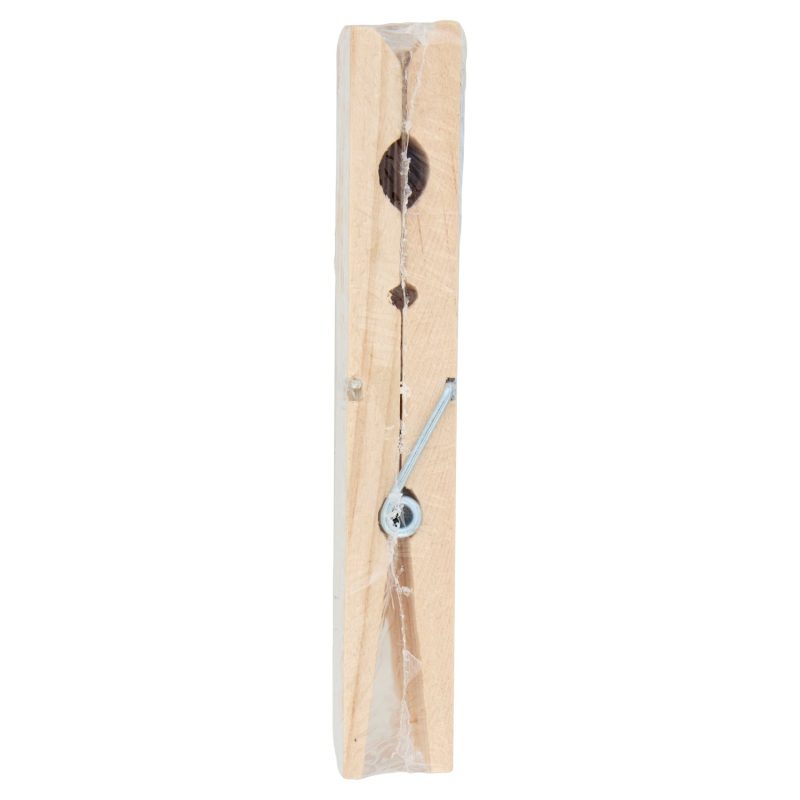 VerdeMio Mollette per Bucato in legno di Pino 10 pz