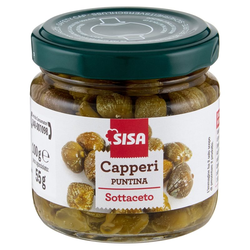 Sisa Capperi Puntina Sottaceto 100 g