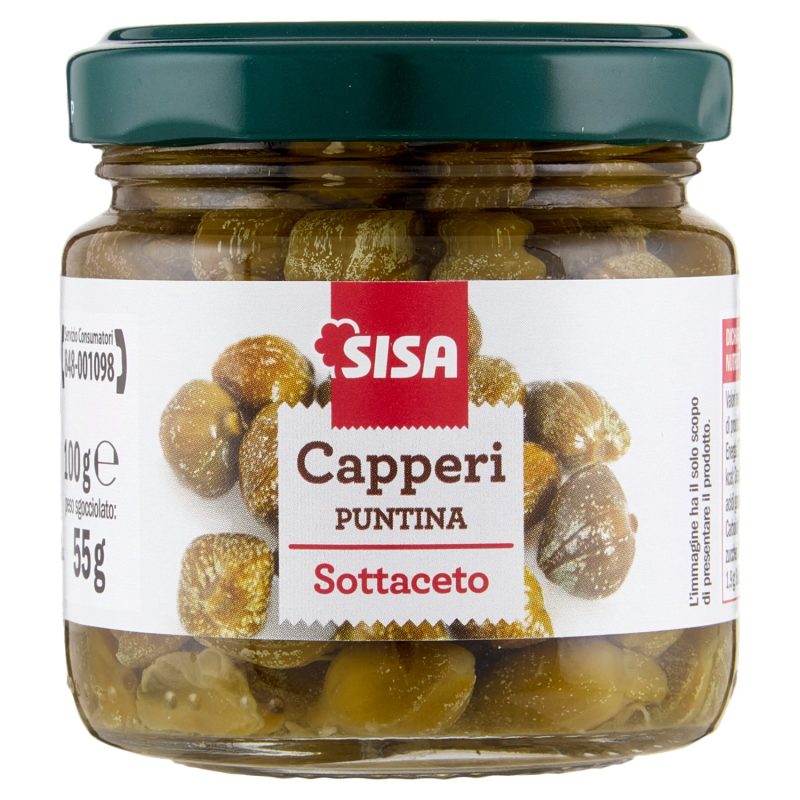 Sisa Capperi Puntina Sottaceto 100 g