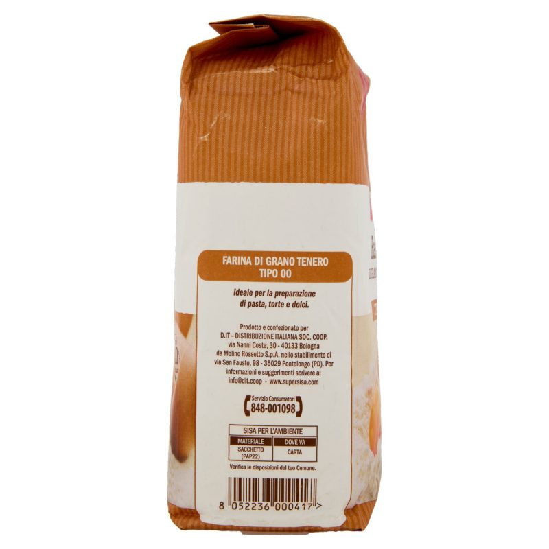 Sisa Farina di Grano Tenero Tipo 00 1 kg