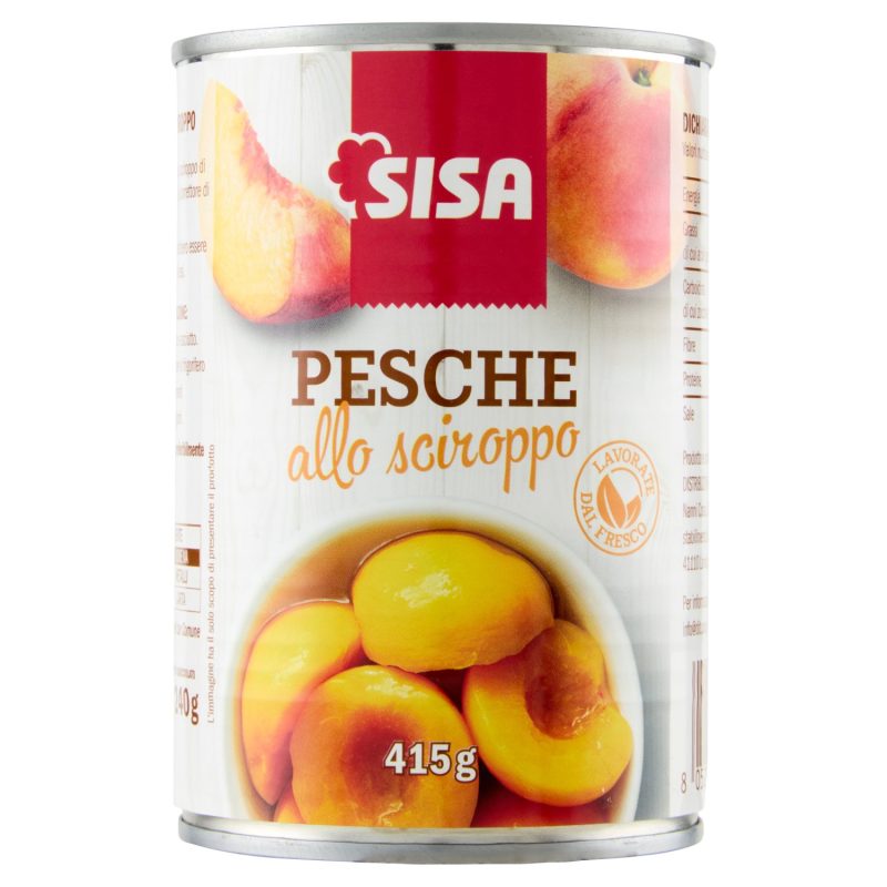 Sisa Pesche allo sciroppo 415 g