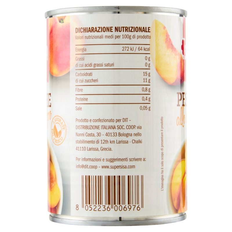 Sisa Pesche allo sciroppo 415 g
