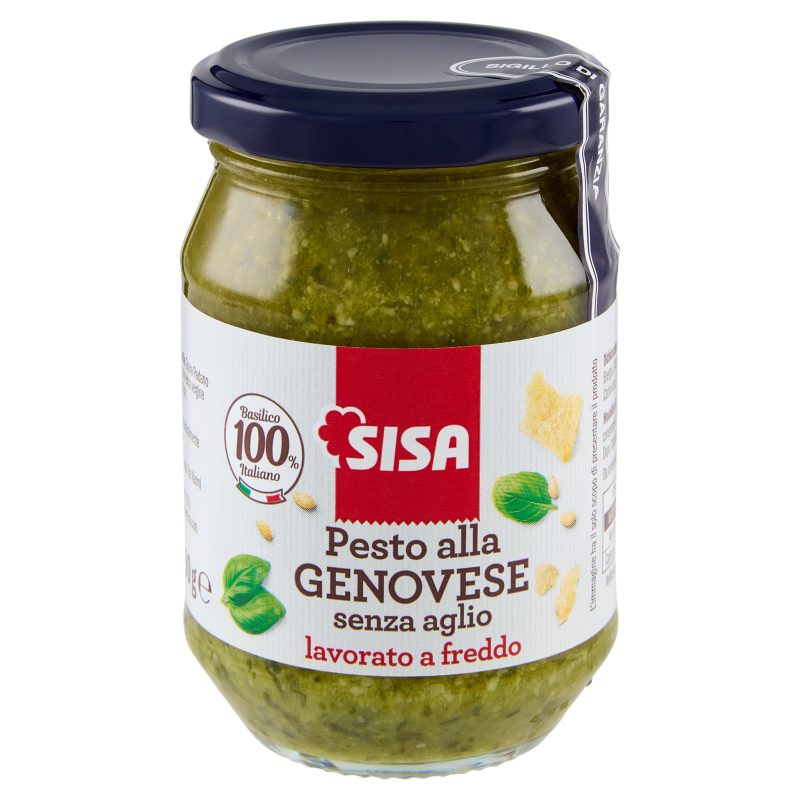Sisa Pesto alla Genovese senza aglio lavorato a freddo 190 g