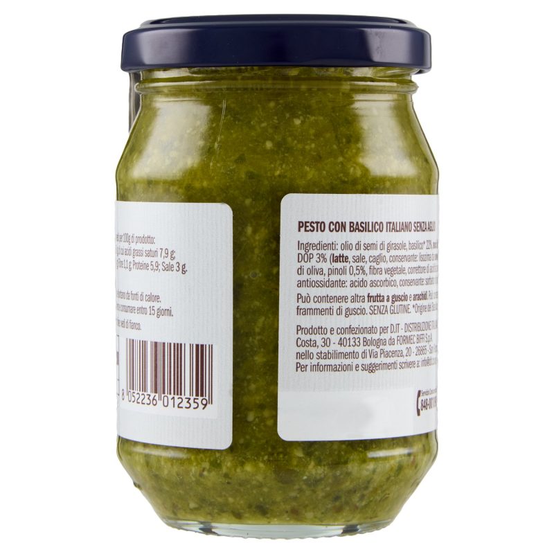 Sisa Pesto alla Genovese senza aglio lavorato a freddo 190 g