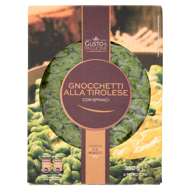 Gusto & Passione Gnocchetti alla Tirolese 350 g