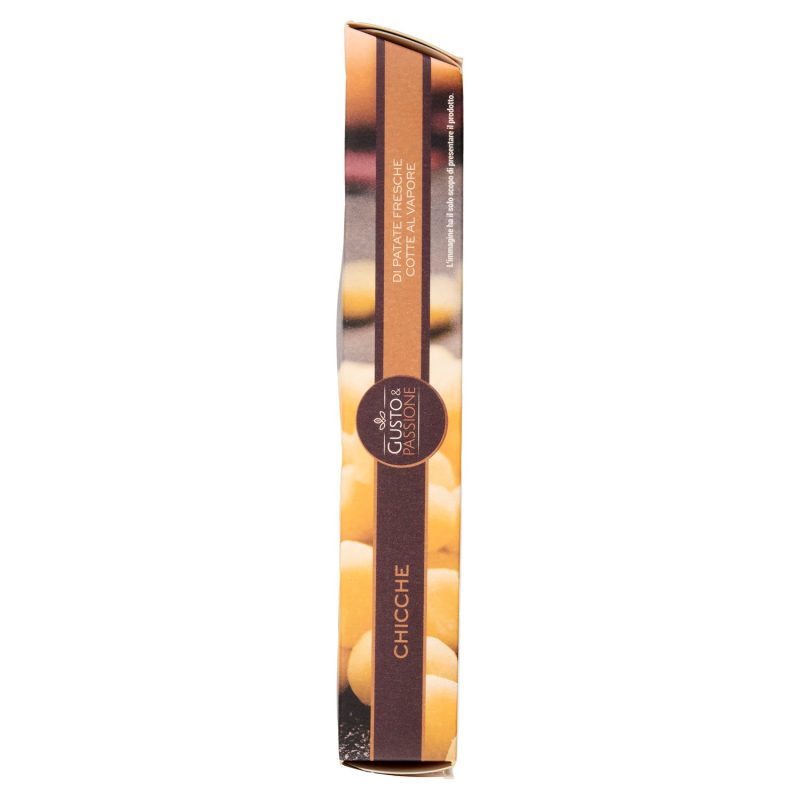Gusto & Passione Chicche di Patate Fresche Cotte al Vapore 400 g