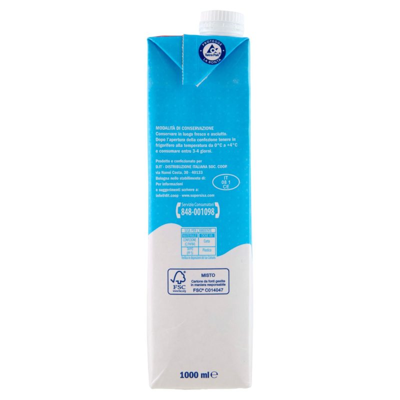 Sisa Latte UHT a Lunga Conservazione Parzialmente Scremato 1000 ml