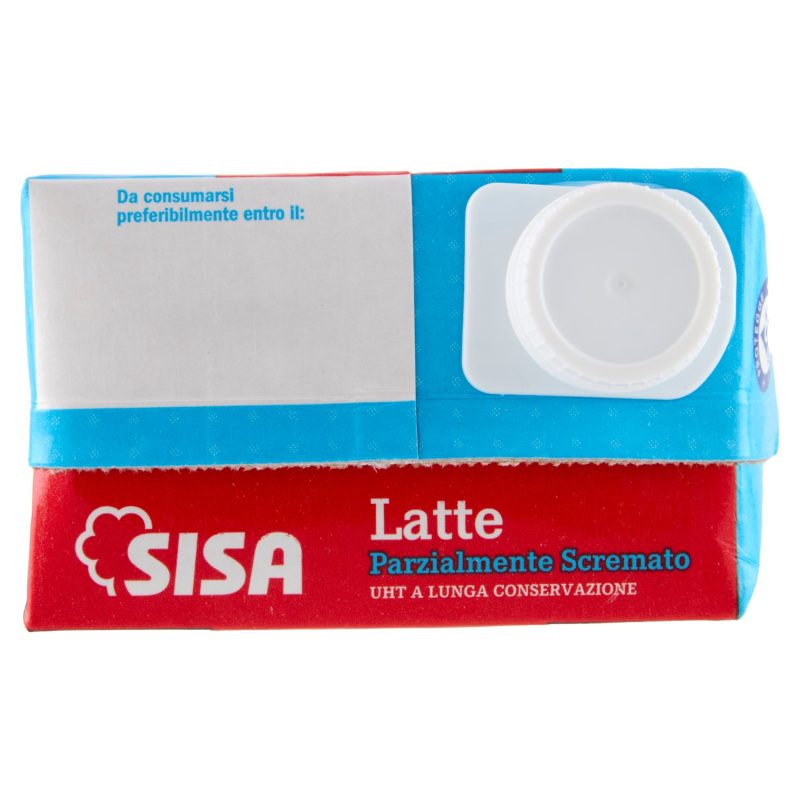 Sisa Latte UHT a Lunga Conservazione Parzialmente Scremato 1000 ml