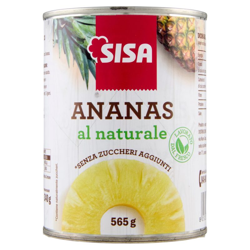 Sisa Ananas al naturale 565 g