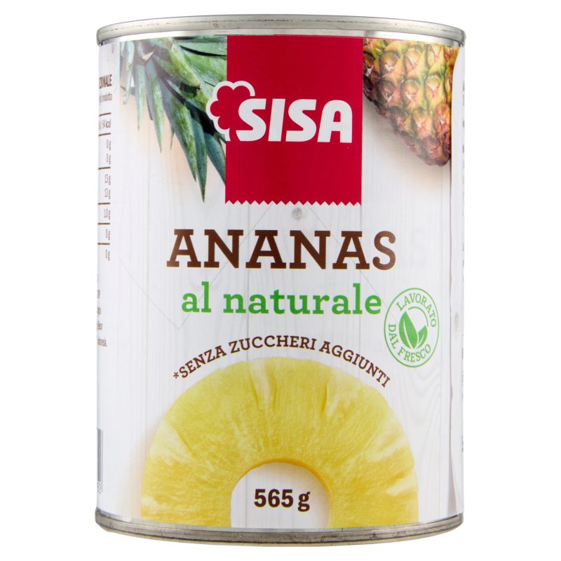 Sisa Ananas al naturale 565 g