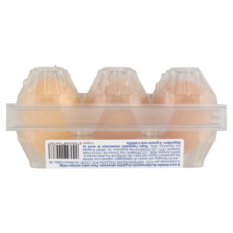 Primo 6 Uova Fresche Categoria A 330 g