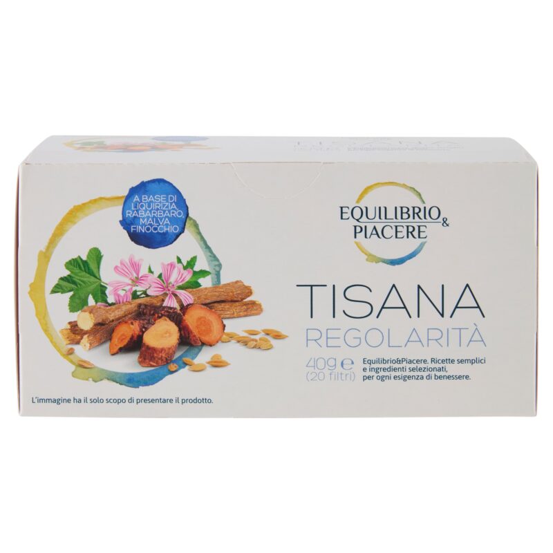 Equilibrio & Piacere Tisana Regolarità 20 filtri 40 g