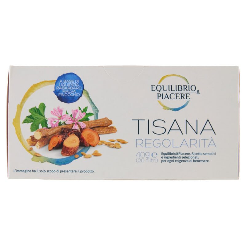 Equilibrio & Piacere Tisana Regolarità 20 filtri 40 g