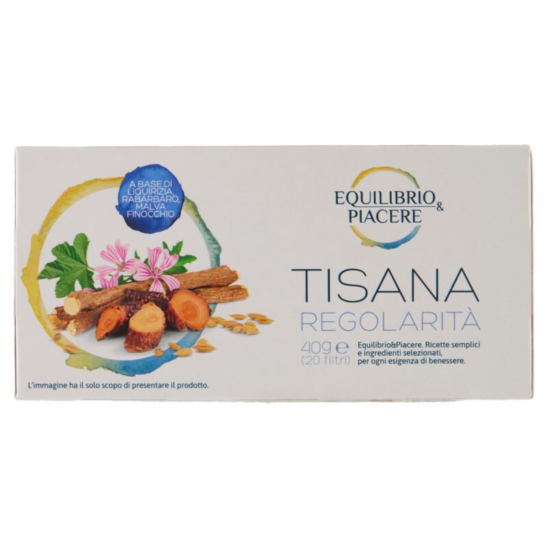 Equilibrio & Piacere Tisana Regolarità 20 filtri 40 g